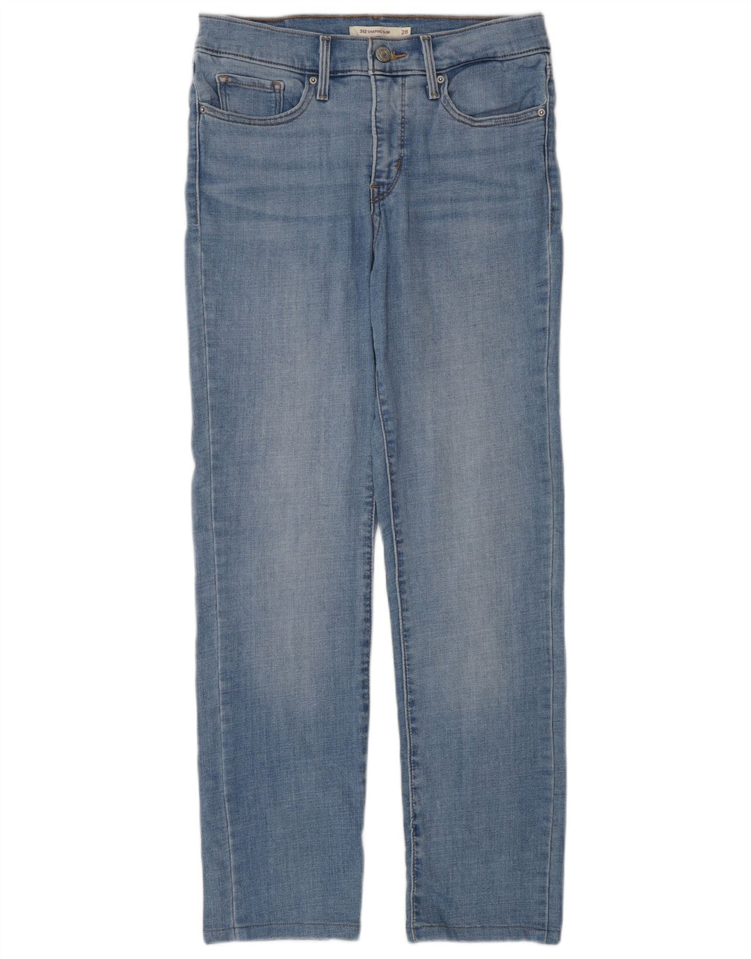 Женские джинсы Levi's 312 Shaping Slim W28 L27, синий хлопок