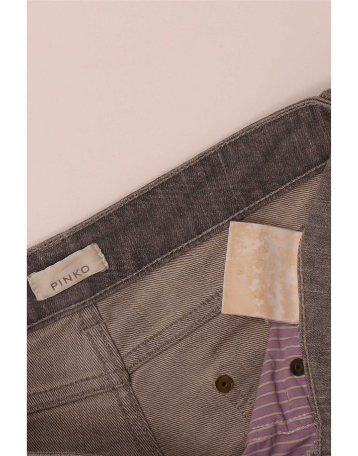 Женские узкие джинсы Pinko W28 L27 Серые