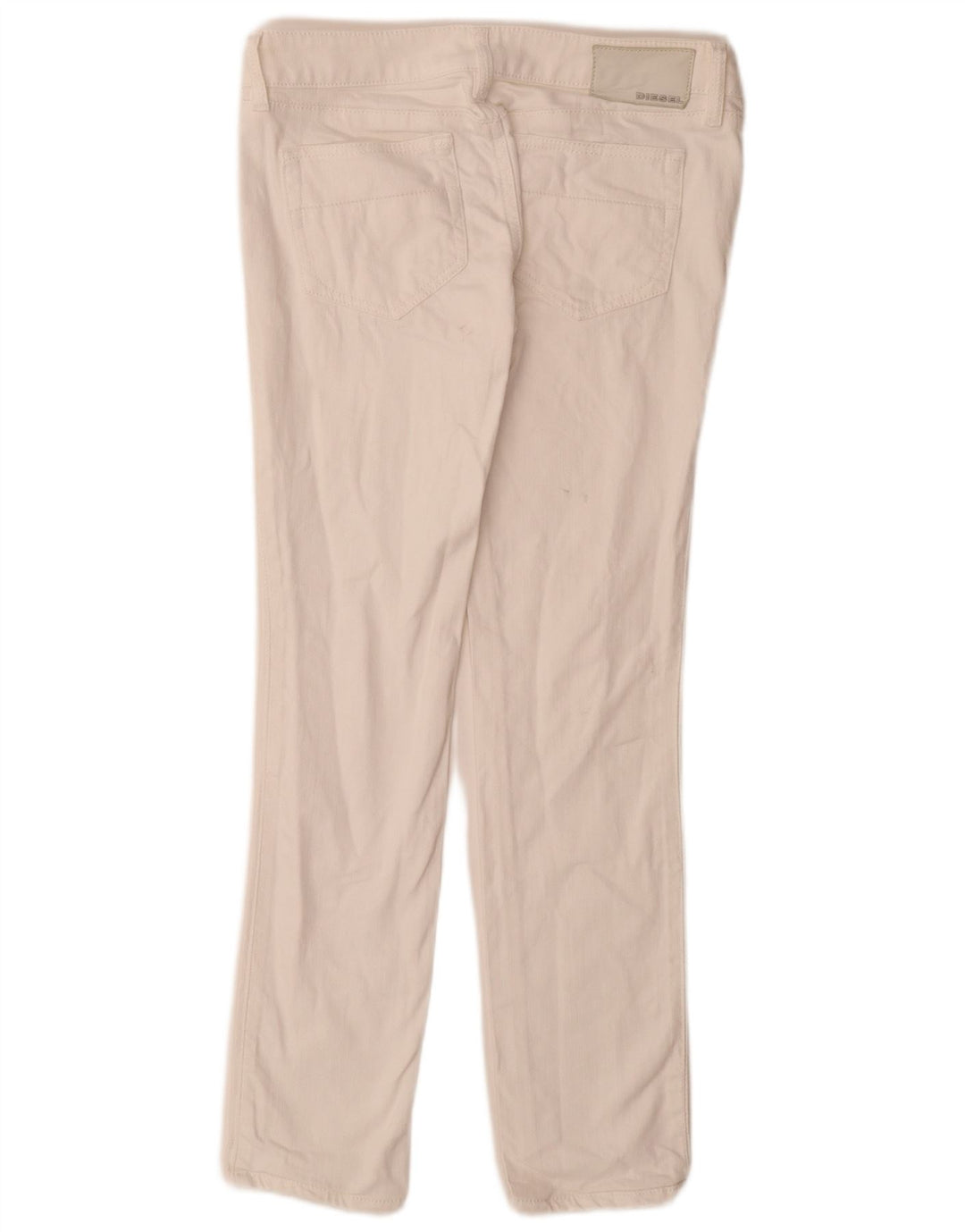 Женские узкие джинсы Diesel Cuddy W28 L29, белый хлопок