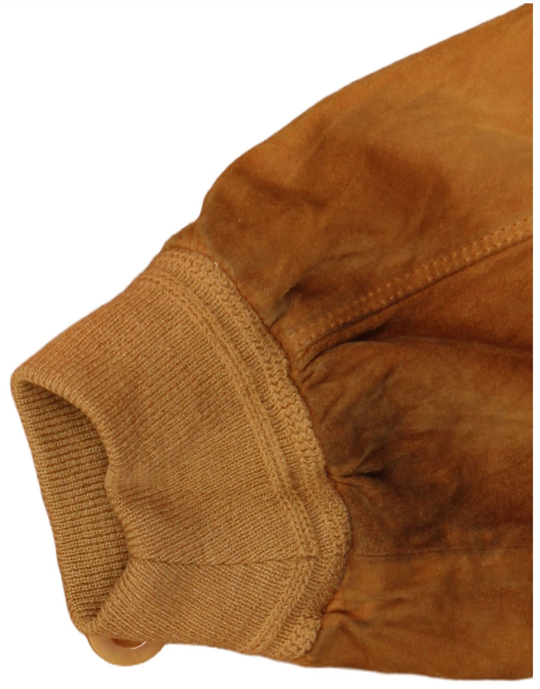 Мужской замшевый бомбер Vittorio Forti IT 50, большой, бежевый кожаный