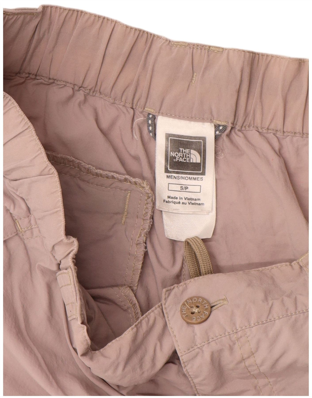 THE NORTH FACE Мужские шорты карго, маленькие W28, бежевый нейлон