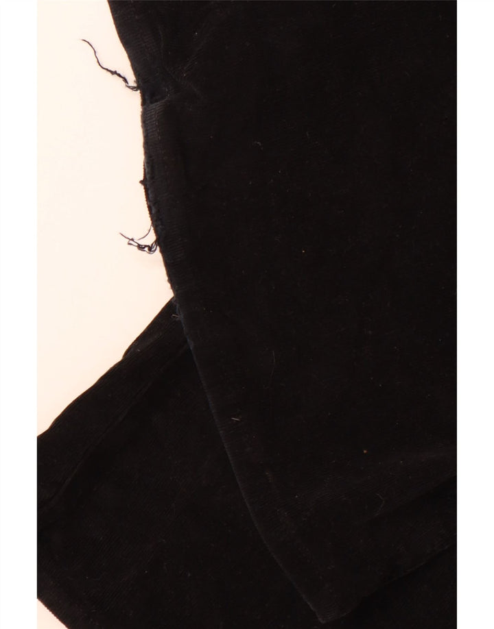 Женские вельветовые брюки LEE Chaffee Flare W28 L33, черный хлопок