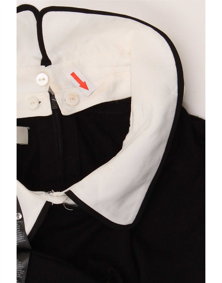 Женская блузка Hobbs Top UK 18 XL, черный хлопок