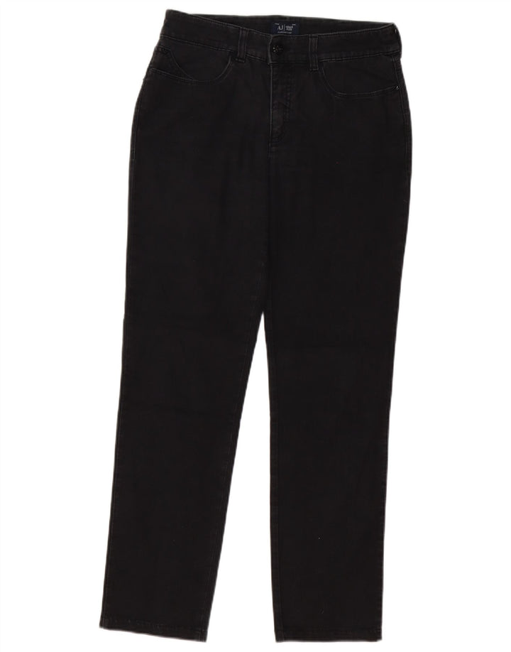 Женские узкие джинсы Armani W28 L28 черные