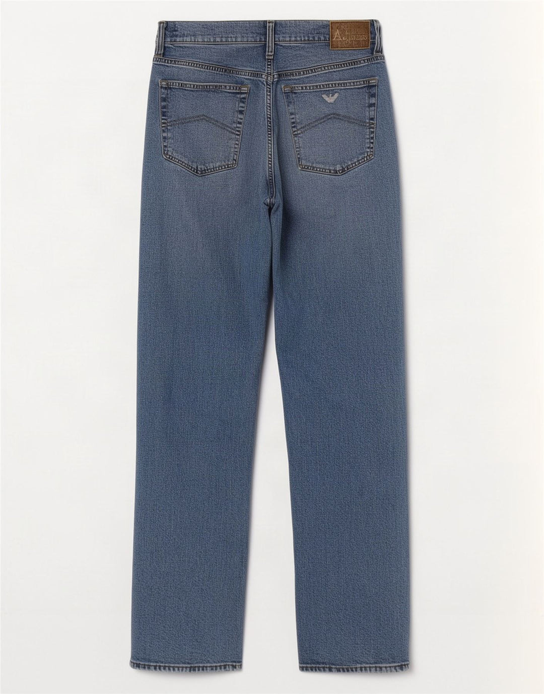 Мужские прямые джинсы Armani W32 L32 синие, хлопок