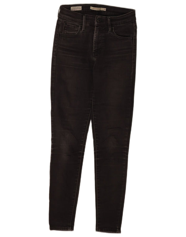 Женские джинсы Levi's 720 Super Skinny W25 L28, черный хлопок