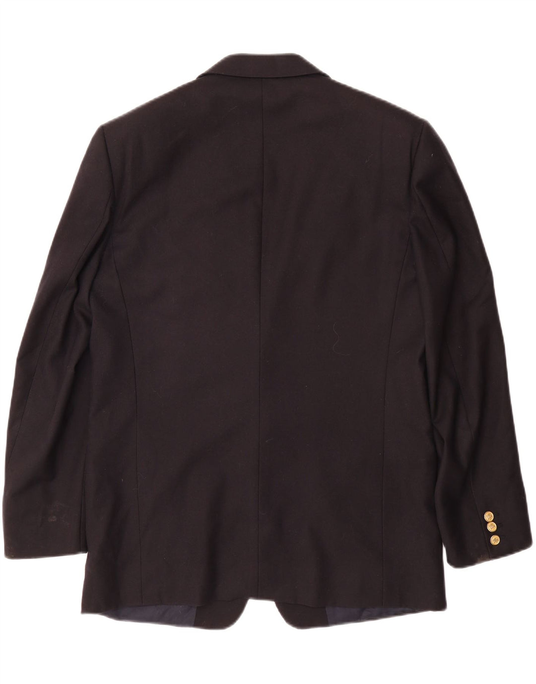 BURBERRYS Mens 2 Button Blazer Jacket UK 38 Medium Black Vintage Burberrys and Second-Hand Burberrys from Messina Hembry 