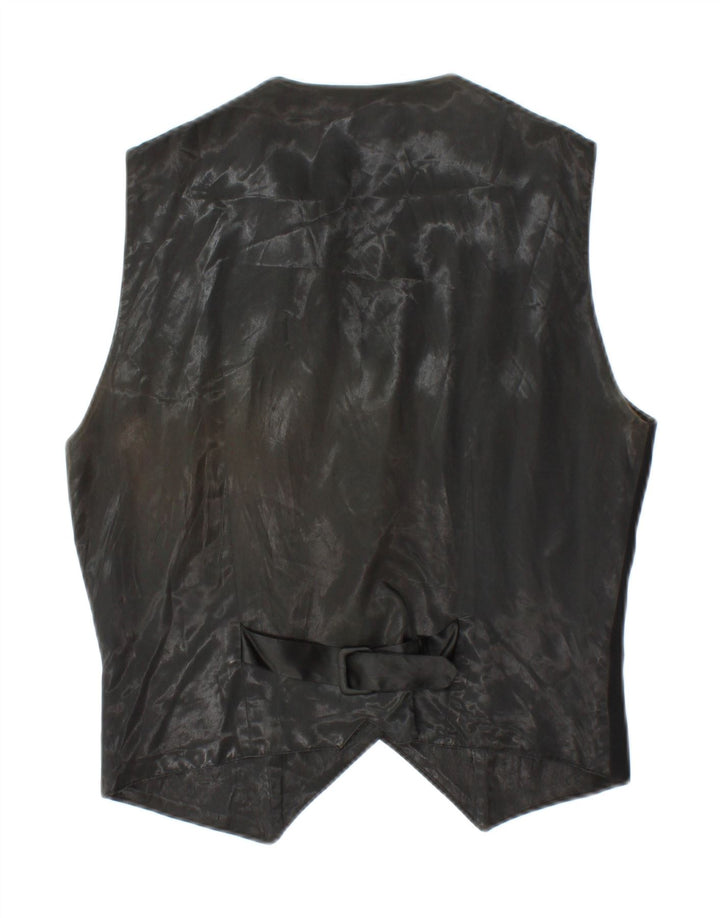 OMBRALUCE Womens Waistcoat IT 42 Medium Black Polyester Vintage Ombraluce and Second-Hand Ombraluce from Messina Hembry 