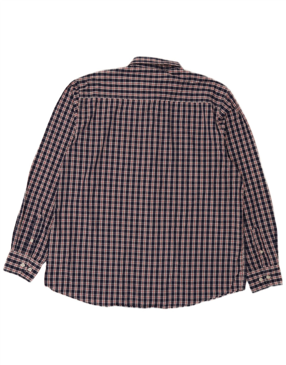 Мужская рубашка стандартного кроя Pierre Cardin 3XL темно-синяя из полиэстера