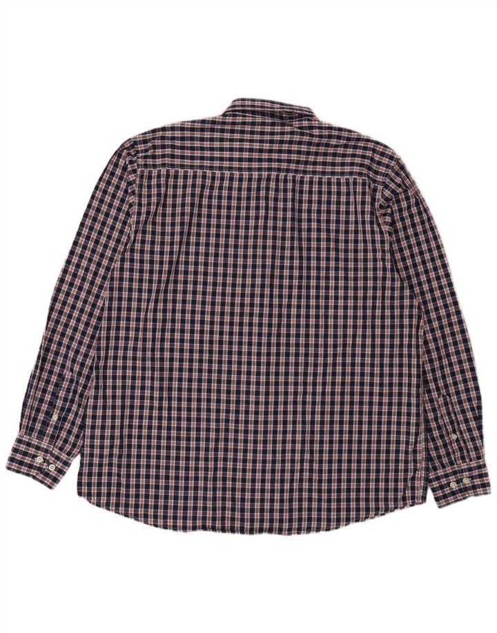 Мужская рубашка стандартного кроя Pierre Cardin 3XL темно-синяя из полиэстера