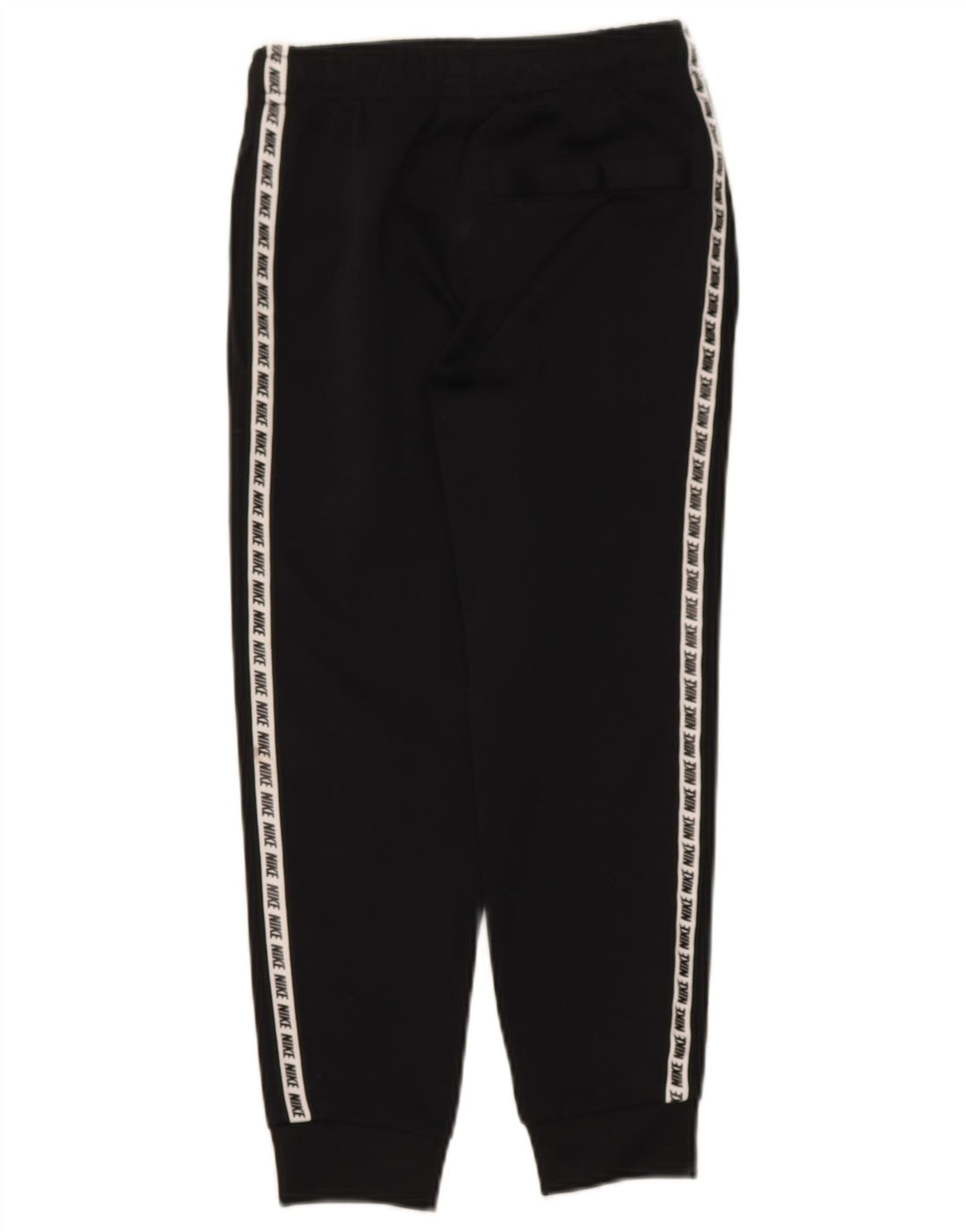 NIKE Girls Tracksuit Trousers Joggers 8-9 Years Small Black Polyester