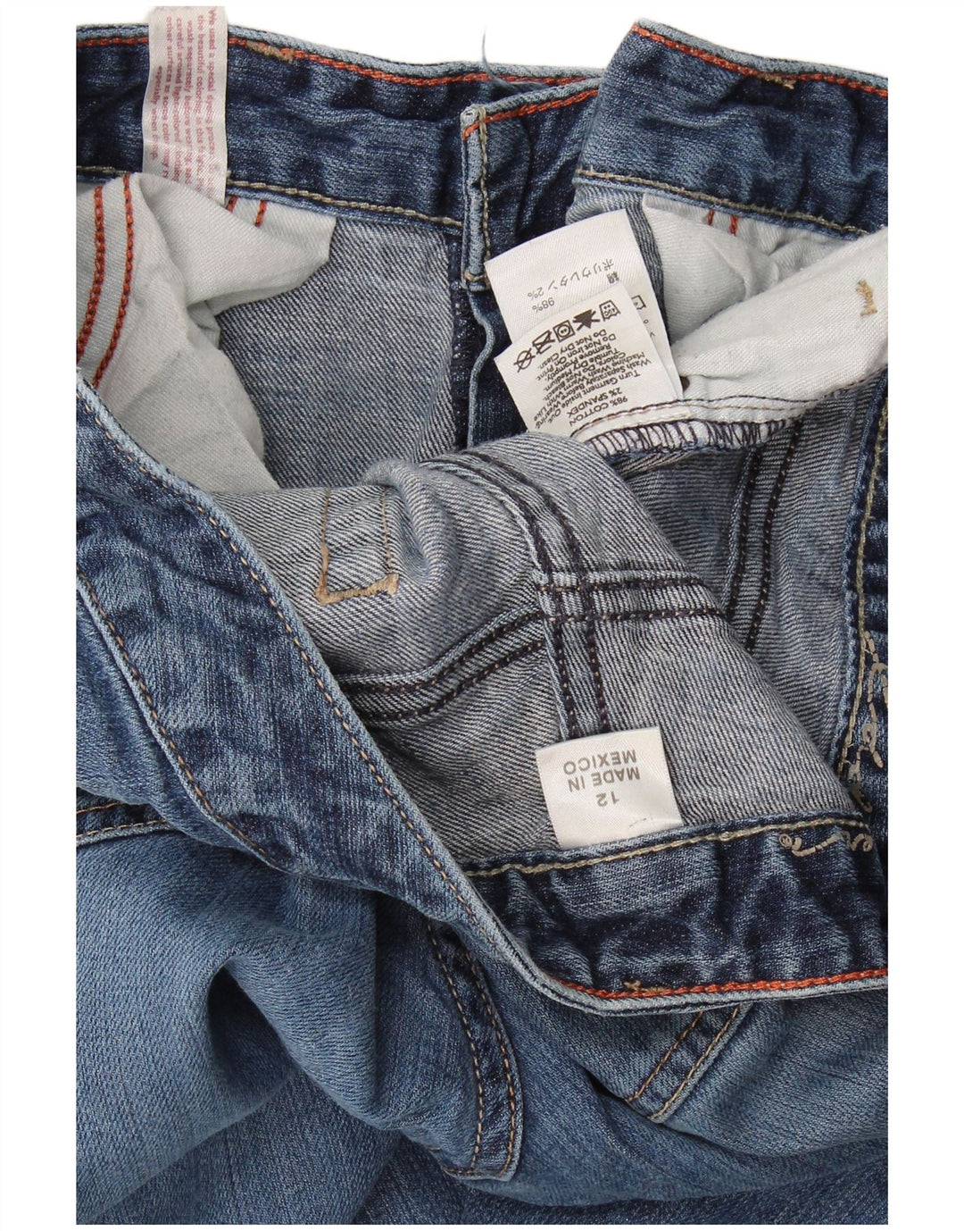 Женские классические джинсы Eddie Bauer Bootcut EU 12, большие W32 L31, синие, хлопок