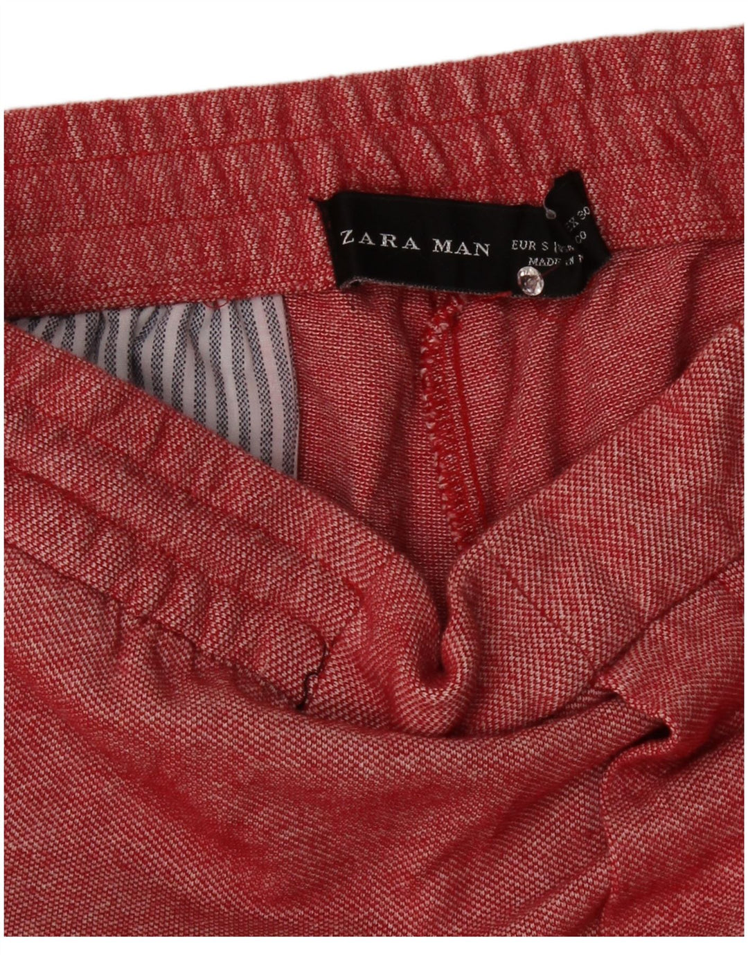 Мужские спортивные шорты Zara, маленькие красные в крапинку