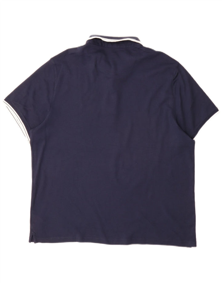Мужская рубашка поло Michael Kors Regular, XL, темно-синяя, хлопок