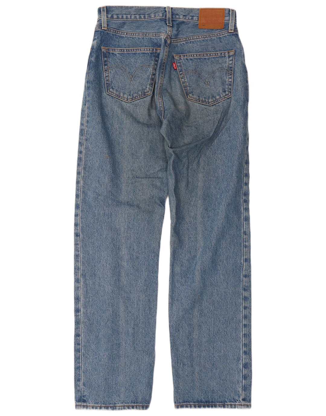 Женские прямые джинсы Levi's 501 W26 L32 синие, хлопок