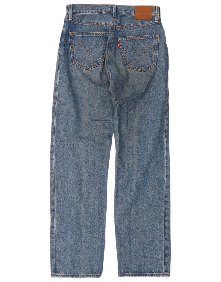 Женские прямые джинсы Levi's 501 W26 L32 синие, хлопок