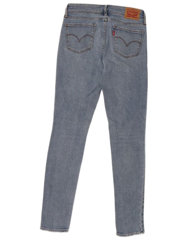 Женские джинсы скинни Levi's 711 W25 L30 синие, хлопок
