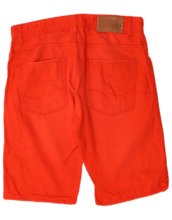 Мужские джинсовые шорты Jack & Jones W32 средний красный