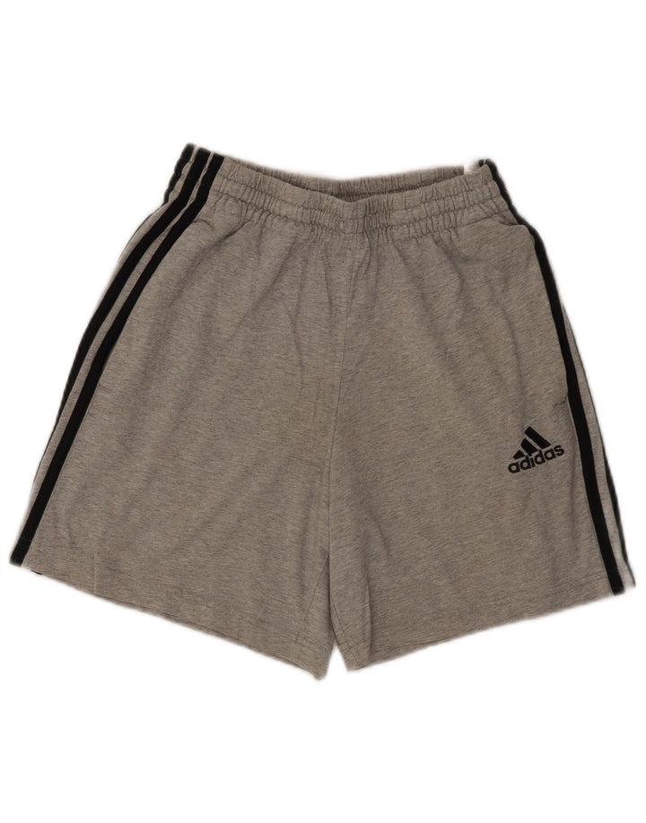 Мужские спортивные шорты Adidas, маленькие серые