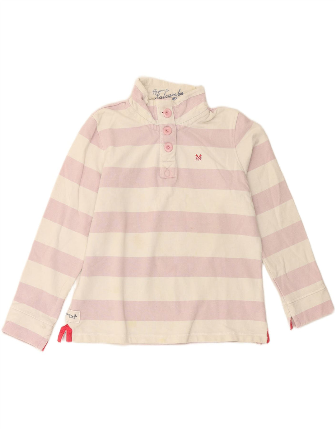 Женский свитер-толстовка Crew Clothing, британский размер 14, большой размер, белый хлопок