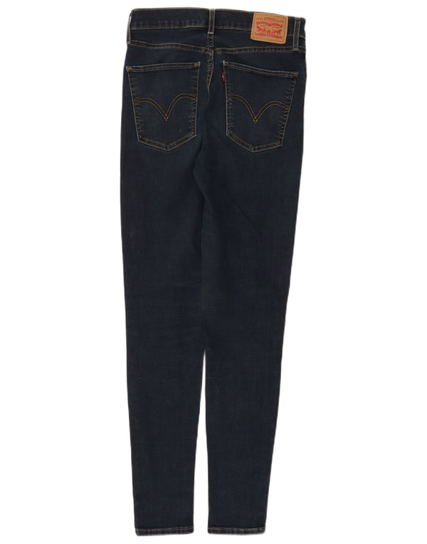 Женские джинсы скинни Levi's W29 L30, темно-синий, хлопок