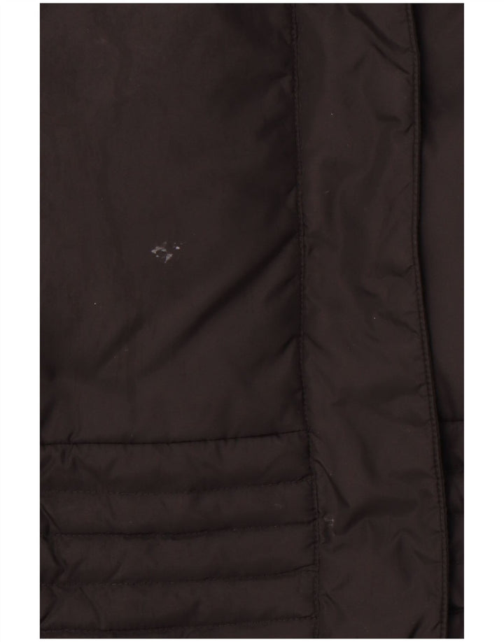TRUSSARDI JEANS Женское пуховое пальто IT 48 XL Черный Полиамид