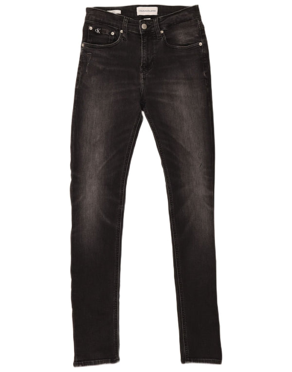 Мужские джинсы суперскинни CALVIN KLEIN W28 L32 серые