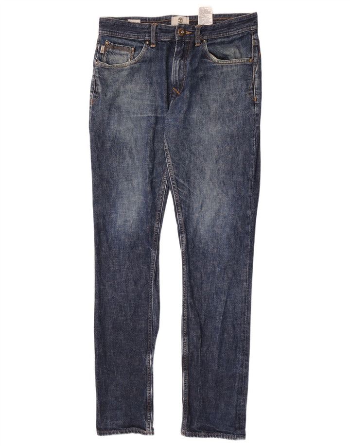 Мужские узкие джинсы Timberland W32 L33 синие, хлопок