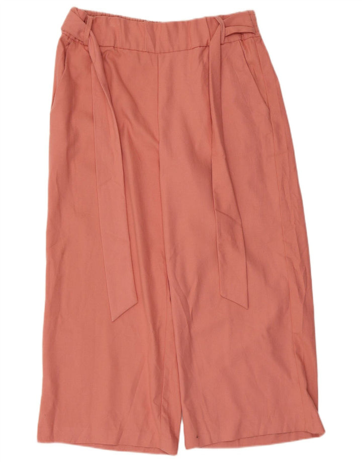 Женские капри Zara большие W30 L22 розовые