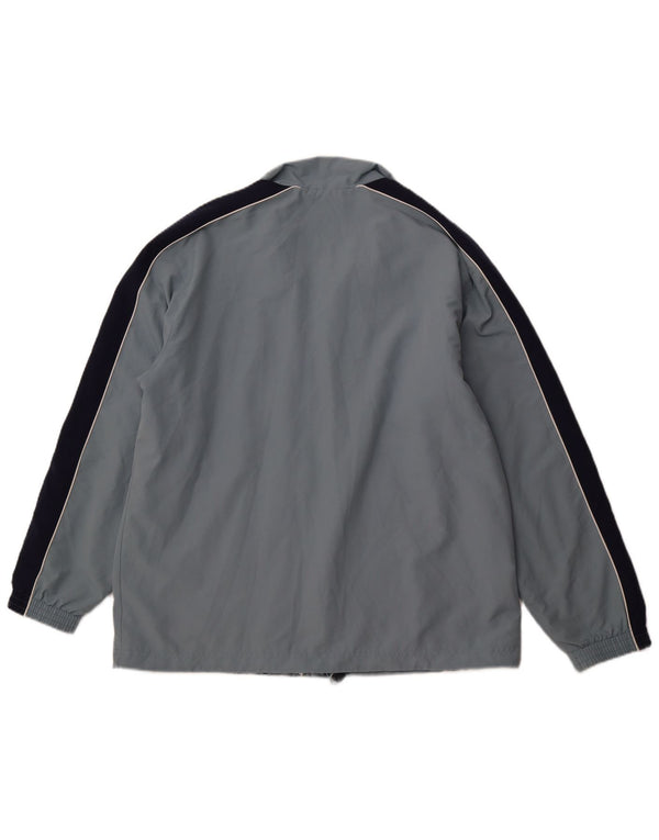 Мужской спортивный костюм CHAMPION, верхняя куртка XL, синий полиэстер с цветными блоками