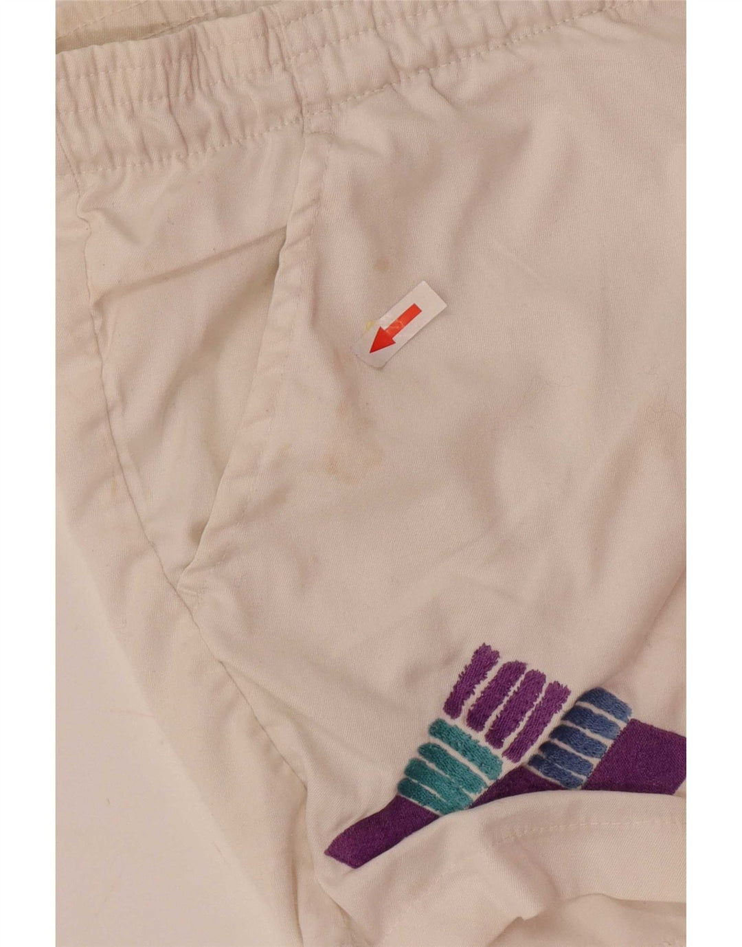Мужские спортивные шорты с рисунком Sergio Tacchini IT 46, маленькие белые, полиэстер