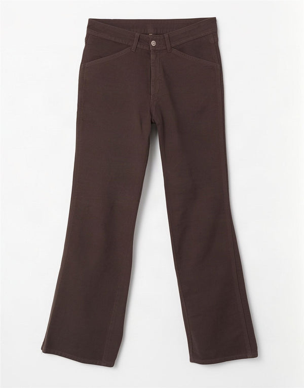 Женские бархатные брюки карго Diesel Bootcut W27 L32, серые, хлопковые