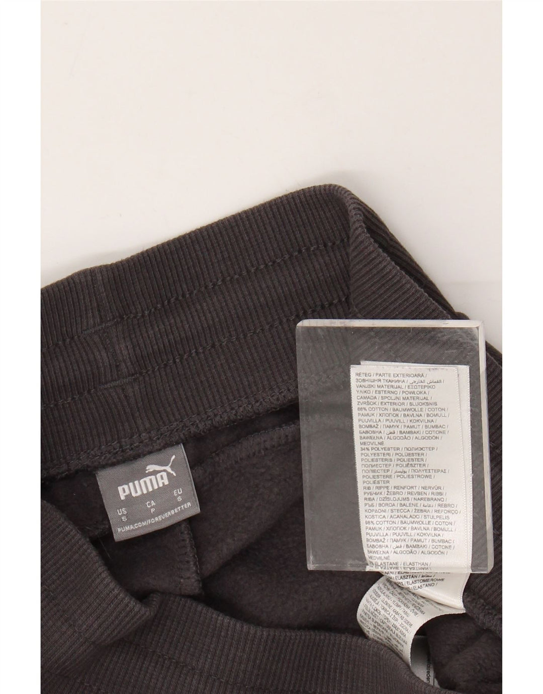 Женские спортивные брюки PUMA Joggers UK 8, маленькие серые, хлопок