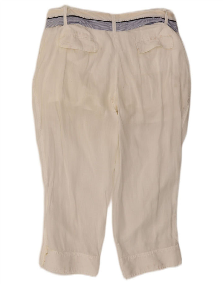 Женские капри Dolce & Gabbana IT 42 Medium W30 L21 белые