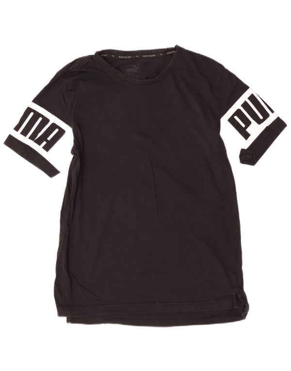 Мужская футболка с рисунком Puma, средний черный