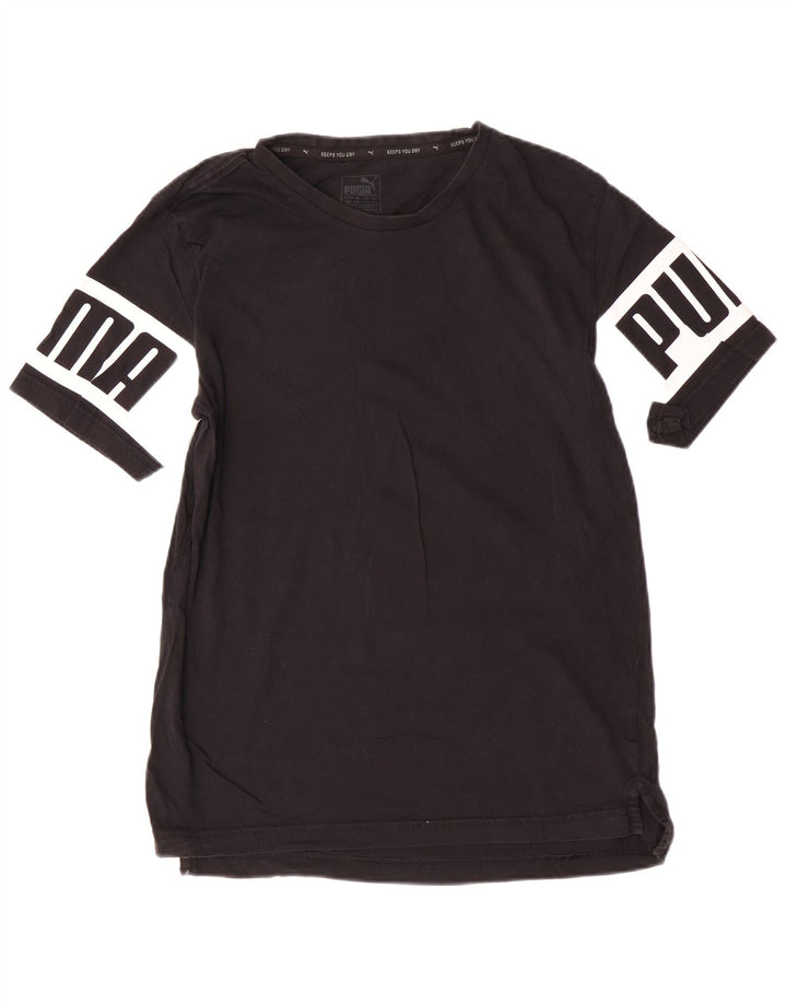 Мужская футболка с рисунком Puma, средний черный