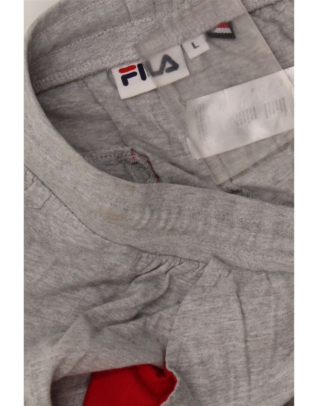 Мужские спортивные брюки Fila, джоггеры, большие серые, хлопок