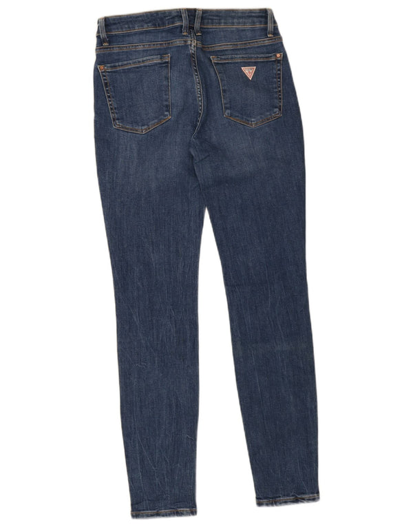 Женские джинсы скинни Guess Annette со средней посадкой W27 L28 синие