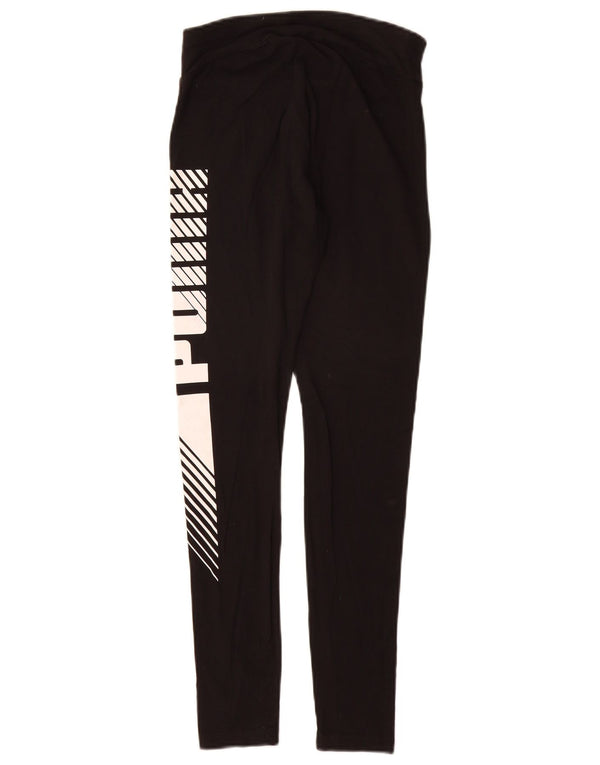 Женские леггинсы с рисунком Puma UK 4 XS, черный хлопок