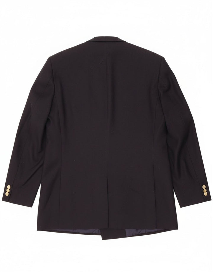 Мужской двубортный пиджак Diplomat UK 42 XL, темно-синий, новая шерсть