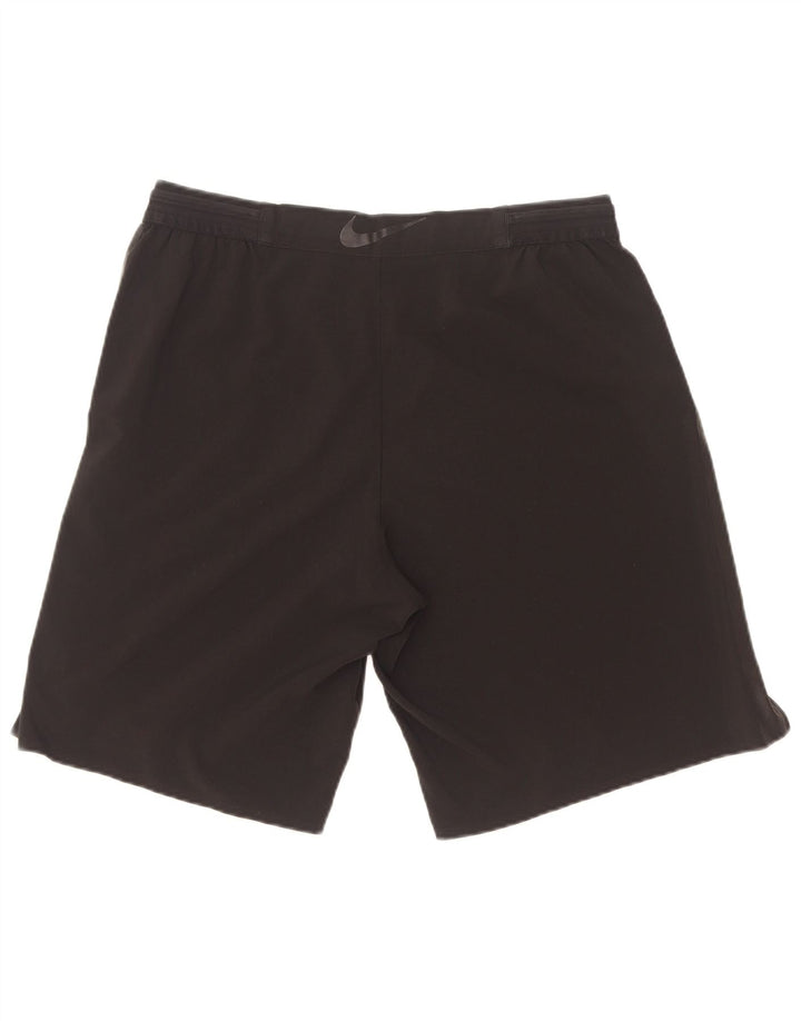 Мужские спортивные шорты Nike Dri Fit, средние черные