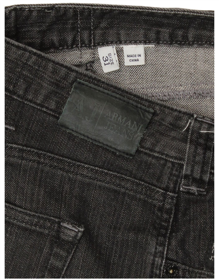 Женские прямые джинсы Armani W31 L28 Серые