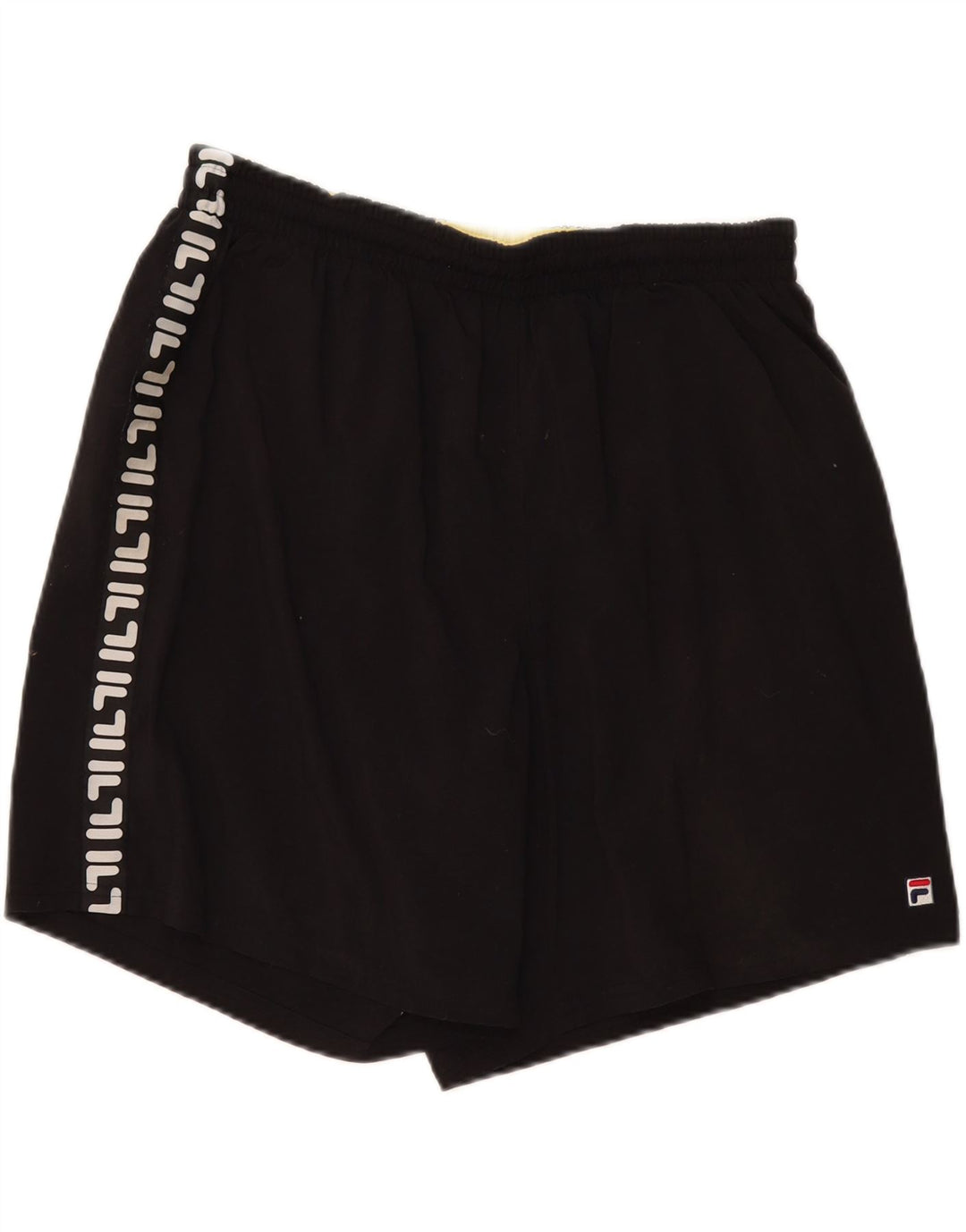 Fila Мужские шорты для плавания с рисунком XL, черные