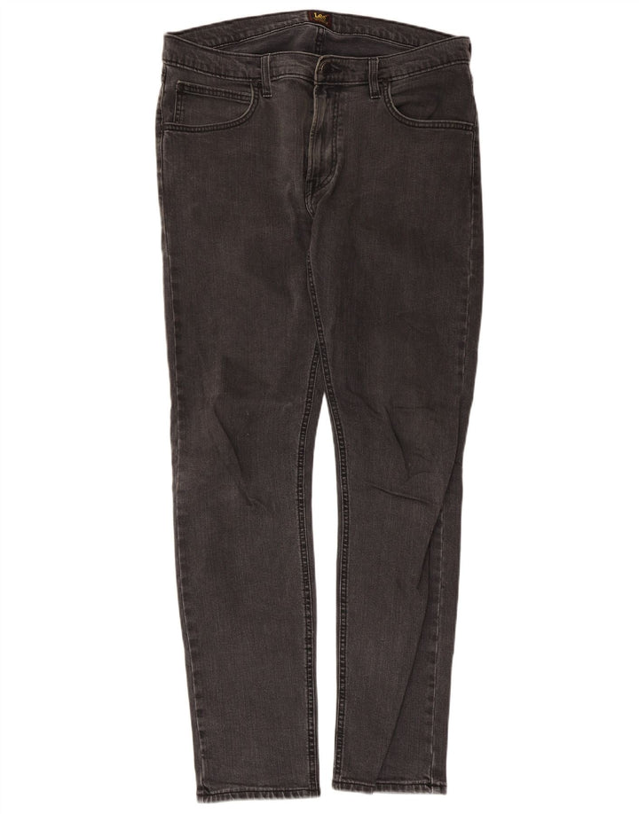 Мужские джинсы Lee Luke Slim W34 L32, серый хлопок