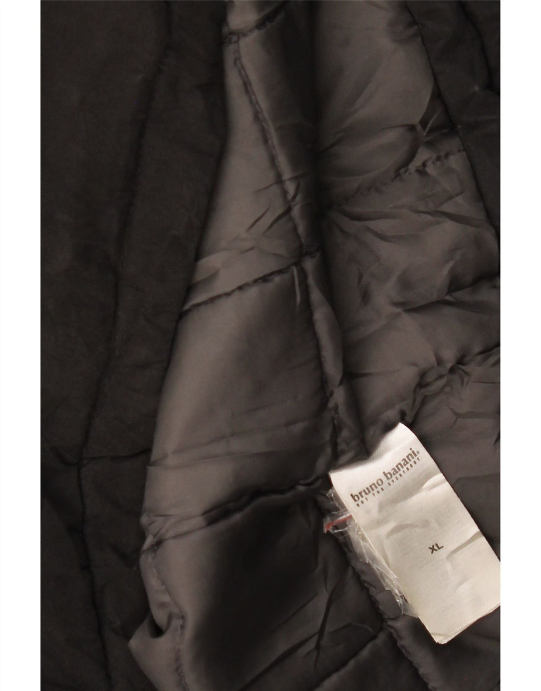 Мужская парка Bruno Banani с капюшоном UK 42 XL, черный полиамид