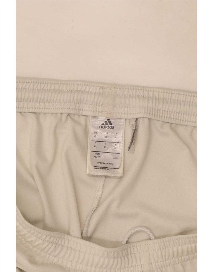 Мужские спортивные шорты Adidas Climalite XL, белый полиэстер