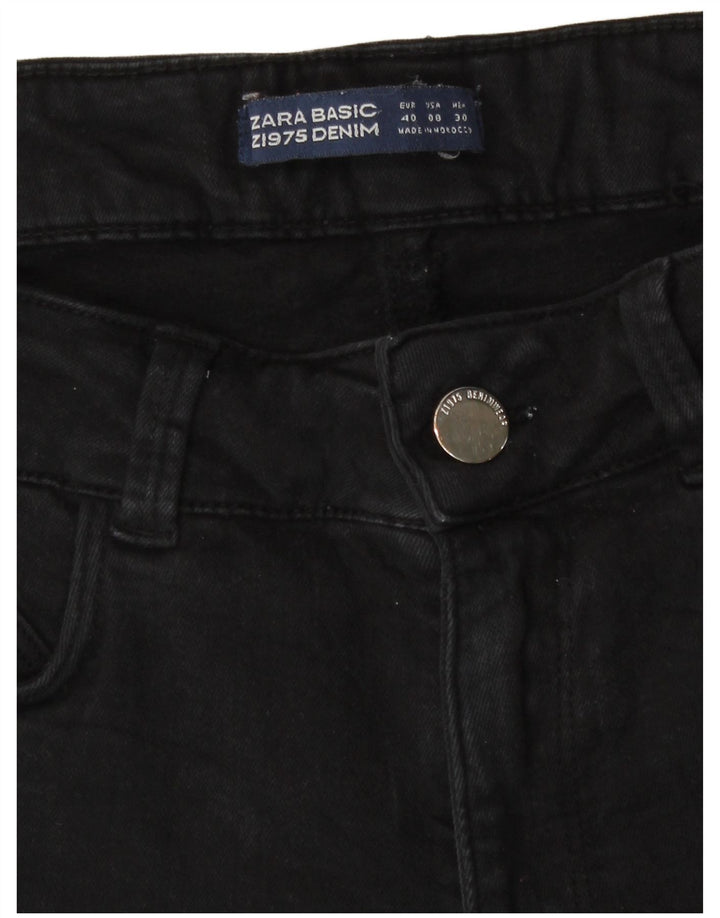 Женские джинсы скинни Zara EU 40 Medium W30 L27 Черные