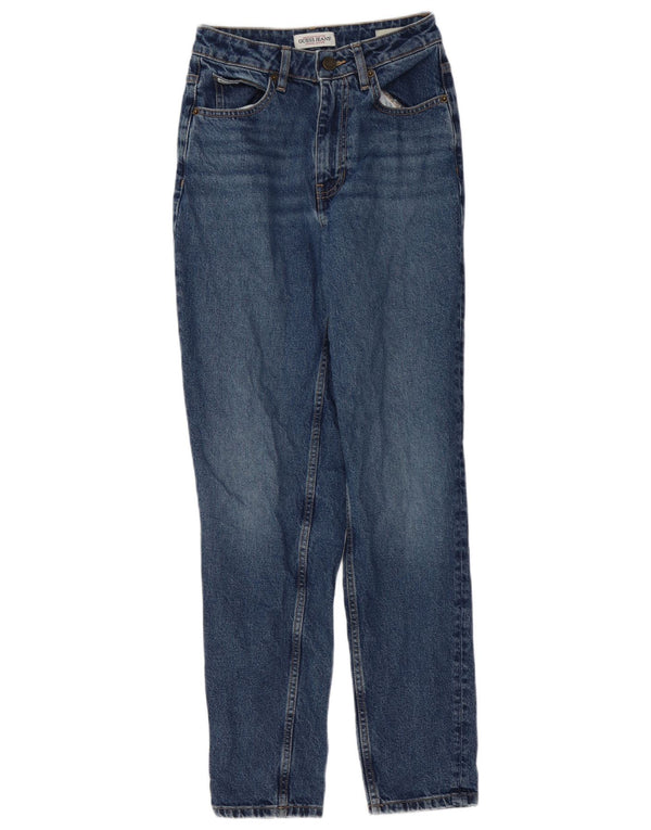 Женские зауженные джинсы Guess W25 L29, синие, хлопок