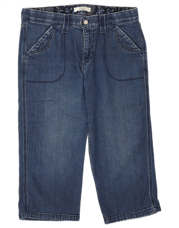 Женские джинсы-капри LEVI'S US 14 XL W36 L20 Синие, хлопок