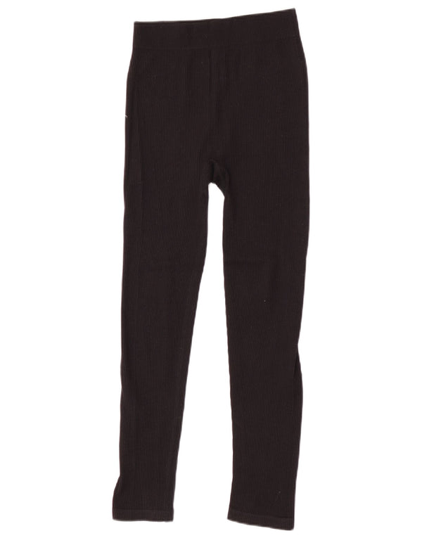 Женские леггинсы Zara UK 14, средние, черные